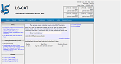 Desktop Screenshot of lsched.ls-cat.org